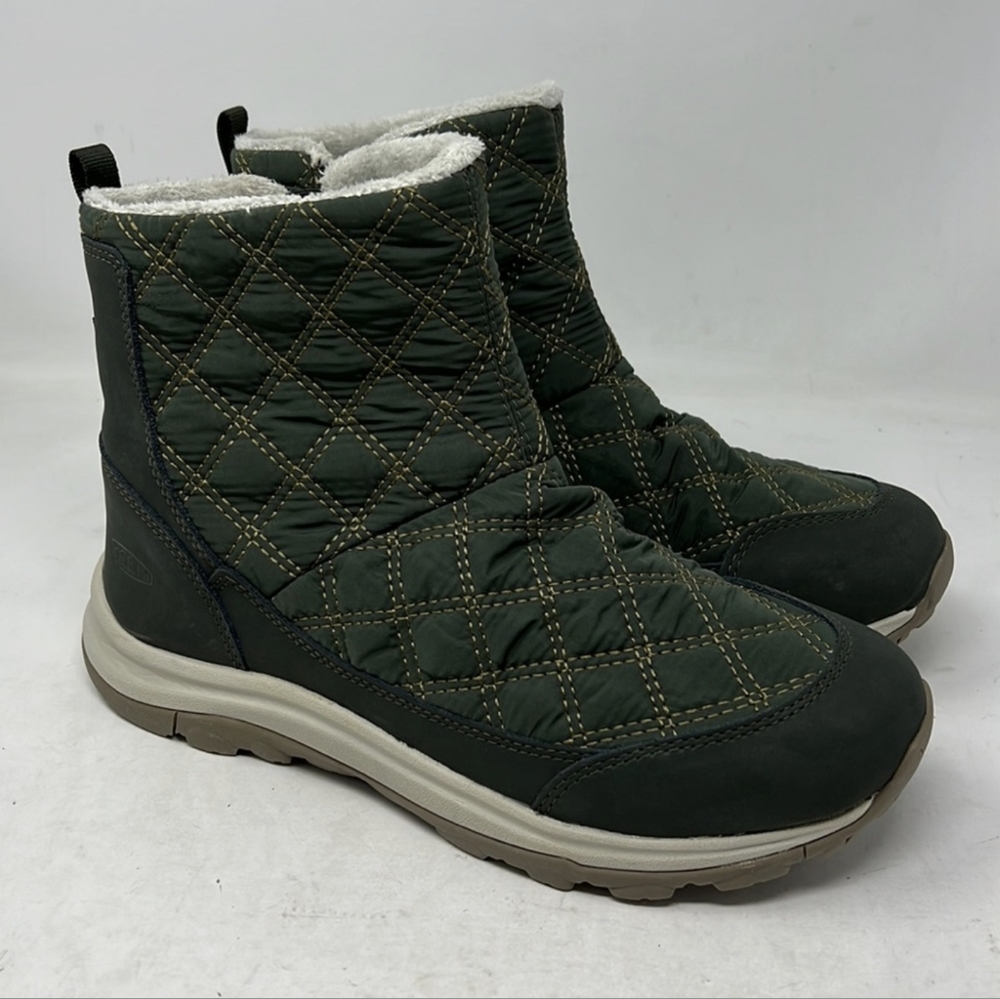 Keen Rhubarb & Andorra Terradora II Wintry Waterproof Pull-On Boots womens US 11